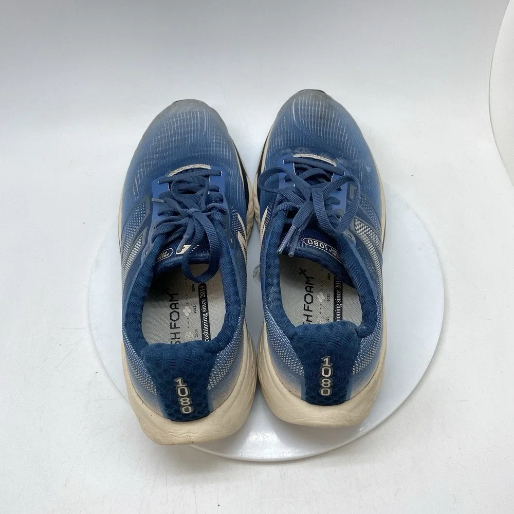 New Balance Sneakers Womens 10 FF X 1080 V14 W108014N Blue Running Athletic Shoe